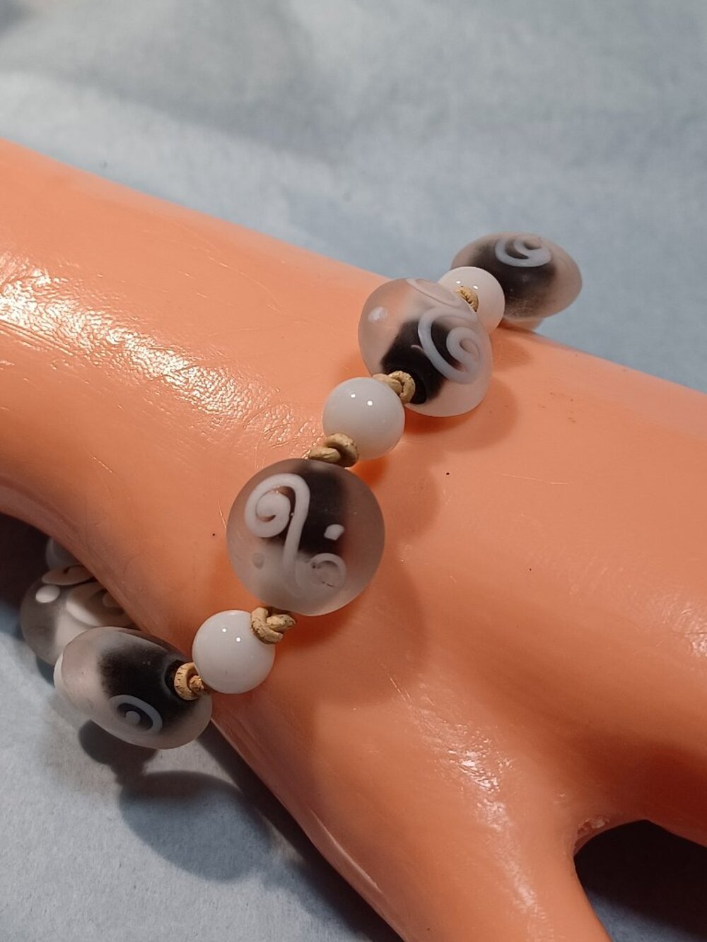 Fire Polished Glass beads - Bracelet